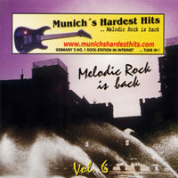 Compilations Munich's Hardest Hits - Melodic Rock Is Back 6 Album Cover