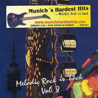 [Compilations Munich's Hardest Hits - Melodic Rock Is Back 8 Album Cover]