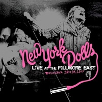New York Dolls Live At the Fillmore East Album Cover