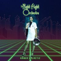 [The Night Flight Orchestra Amber Galactic Album Cover]