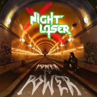[Night Laser Power to Power Album Cover]