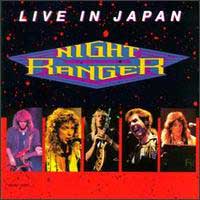 Night Ranger Live in Japan Album Cover
