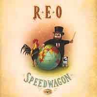 REO Speedwagon The Earth, a Small Man, His Dog and a Chicken Album Cover