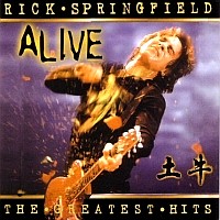 Rick Springfield The Greatest Hits...Alive Album Cover
