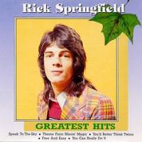 Rick Springfield Greatest Hits (70s) Album Cover