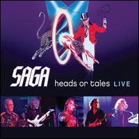 Saga Heads Or Tales: Live Album Cover