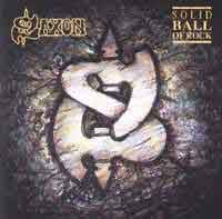 Saxon Solid Ball of Rock Album Cover