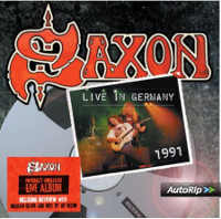 Saxon Live In Germany 1991 Album Cover