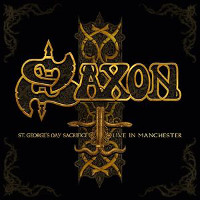 Saxon St. Georges Day Sacrifice Live in Manchester Album Cover