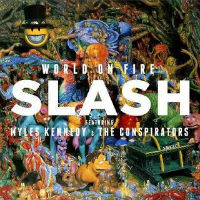 [Slash World On Fire Album Cover]