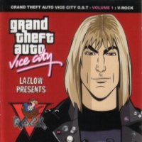 [Soundtracks Grand Theft Auto: Vice City O.S.T: Vol1: V-Rock Album Cover]