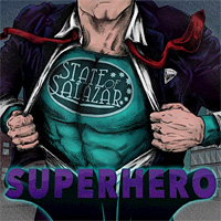 [State of Salazar Superhero Album Cover]