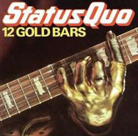 Status Quo 12 Gold Bars Album Cover