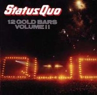 [Status Quo 12 Gold Bars Volume II Album Cover]