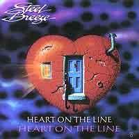 Steel Breeze Heart On The Line Album Cover