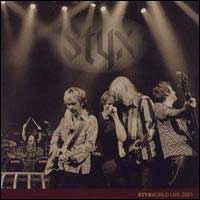 Styx Styxworld Live 2001 Album Cover