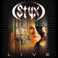 Styx The Grand Illusion/Pieces Of Eight: Live Album Cover