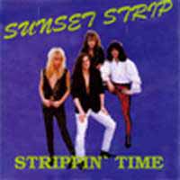 [Sunset Strip Strippin' Time Album Cover]