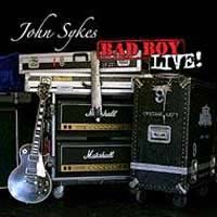 [John Sykes Bad Boy Live! Album Cover]