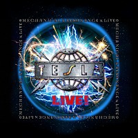Tesla Mechanical Resonance Live Album Cover