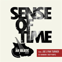 [The Jan Holberg Project Sense Of Time Album Cover]