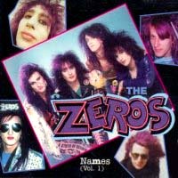The Zeros Names Vol. 1 Album Cover