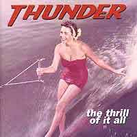 Thunder The Thrill Of It All Album Cover