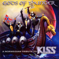 Tributes Gods Of Thunder - A Norwegian Tribute To KISS Album Cover