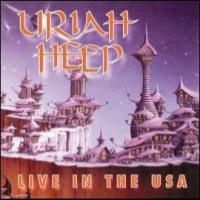 [Uriah Heep Live In The USA Album Cover]