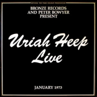 Uriah Heep Uriah Heep Live January 1973 Album Cover