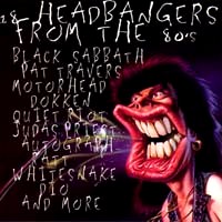 [Compilations 18 Headbangers From The 80's Album Cover]