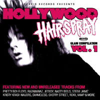 [Compilations Hollywood Hairspray Album Cover]
