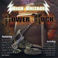 [Compilations High Voltage Power Rock Album Cover]