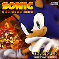Compilations True Blue:The Best of Sonic the Hedgehog Album Cover
