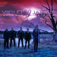 Violet Janine Between Red and Blue Album Cover