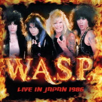 [W.A.S.P. Live in Japan 1986 Album Cover]
