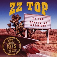 [ZZ Top Live! Greatest Hits From Around the World Album Cover]